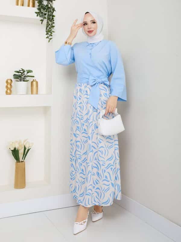 Frühlingslook - Yeni Sezon-babyblau