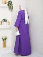 Maxikleid mit Taillengürtel