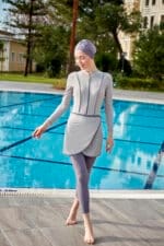 burkini long sleeve ladies 3-piece
