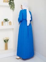 Maxikleid mit Taillengürtel