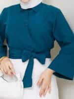 Wickelbluse