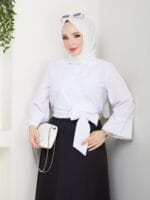 Wickelbluse