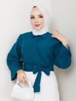 Wickelbluse