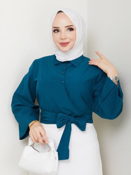Wickelbluse