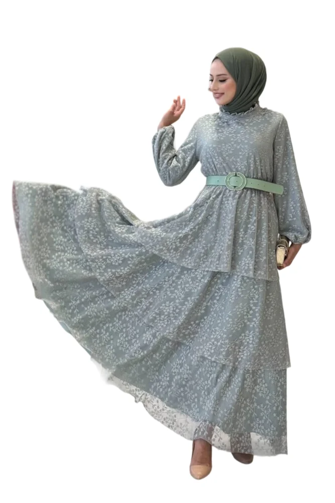 Tiered skirt