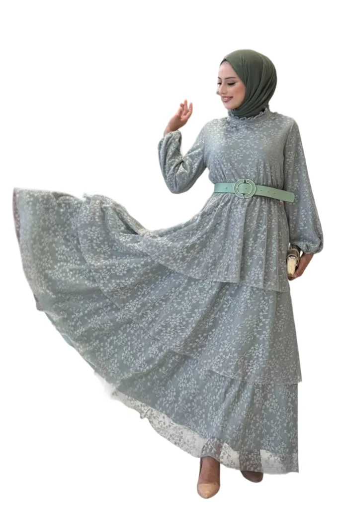 Tiered skirt