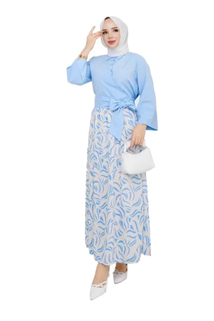 Frühlingslook - Yeni Sezon-babyblau