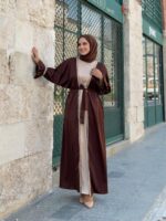 Elegantes Satin Kaftan Set – 2-teilig | Modest Fashion – Bild 8