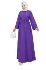 Maxi Dress with Waist Belt
