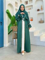 Elegantes Satin Kaftan Set – 2-teilig | Modest Fashion – Bild 11