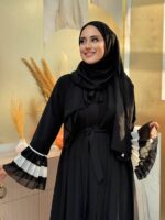 Modest Abaya mit Plisseeärmeln | Für Damen & Sommer 2025 – Bild 6