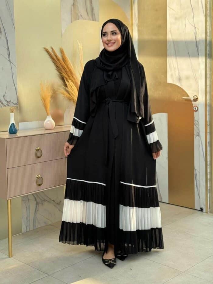 Modest Abaya mit Plisseeärmeln | Für Damen & Sommer 2025 – Bild 7