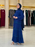 Elegant Maxi Dress with Ruffles and Lace Details – Airy Opaque - Image 4