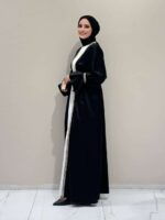 Elegantes Satin Kaftan Set – 2-teilig | Modest Fashion – Bild 3