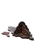 Traditional Kaziyah Wall Shelf with Mother-Of-Pearl – Set of 2, Handmade - Image 3