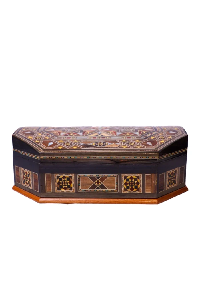 New Damascus Mosaic Box – Handmade in the Traditional Style - Image 2