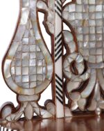 Traditional Kaziyah Wall Shelf with Mother-Of-Pearl – Set of 2, Handmade - Image 2