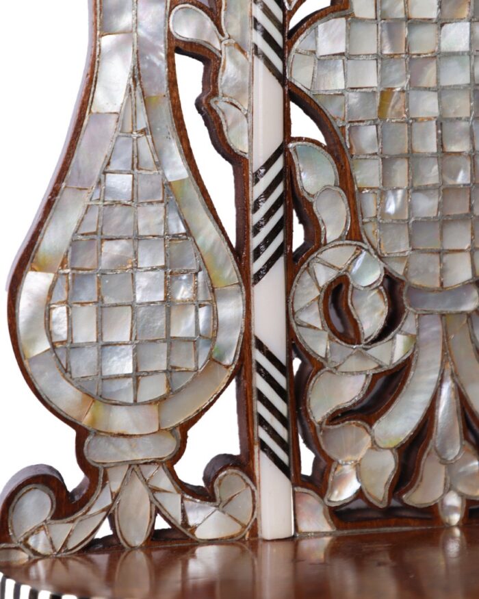 Traditional Kaziyah Wall Shelf with Mother-Of-Pearl – Set of 2, Handmade - Image 2
