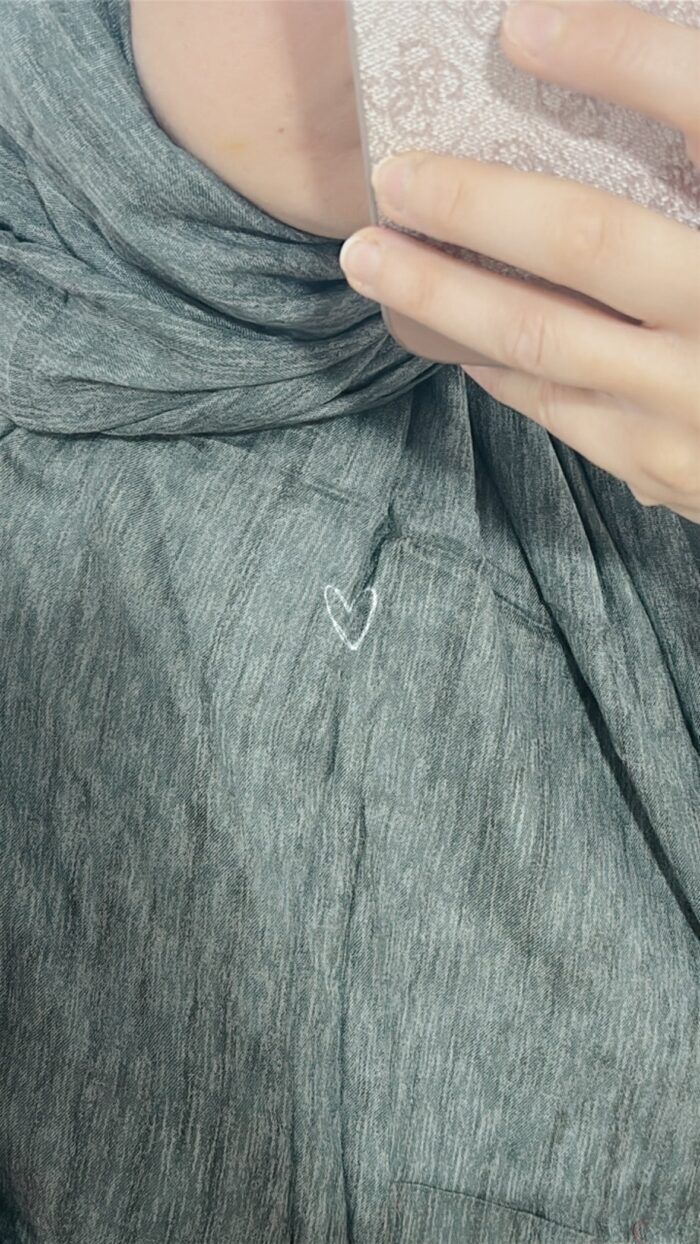 Sage Mist - Linen Hijab - Image 1