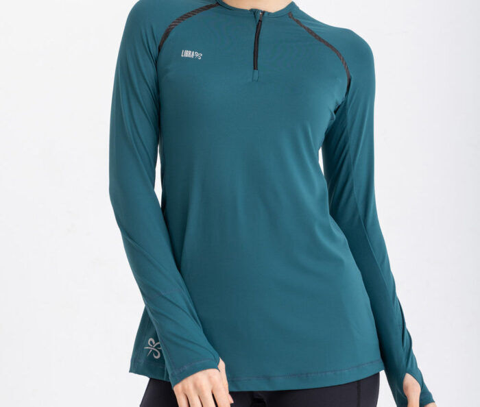 Performance Long Sleeve Top - Atlantic Deep - Image 1