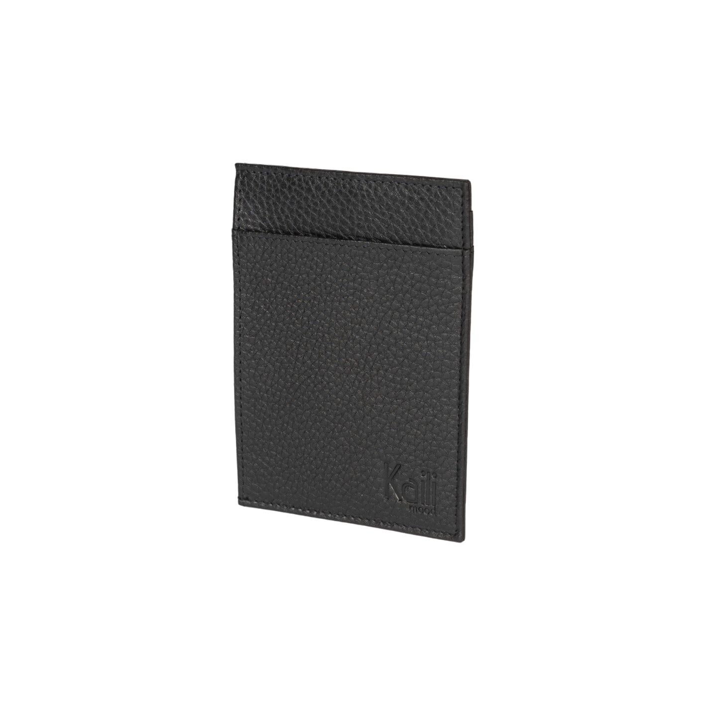 K10307AB_181053ba-5feb-4e0a-8ed6-56e7b58f4307.Jpg Leather RFID card case for documents & cards | Black - Image 2