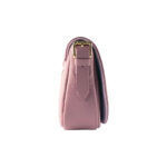 Women's Leather Crossbody Bag | Dusty Pink - Image 4