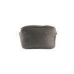 Women's Leather Shoulder Bag with Double Zipper - Image 2