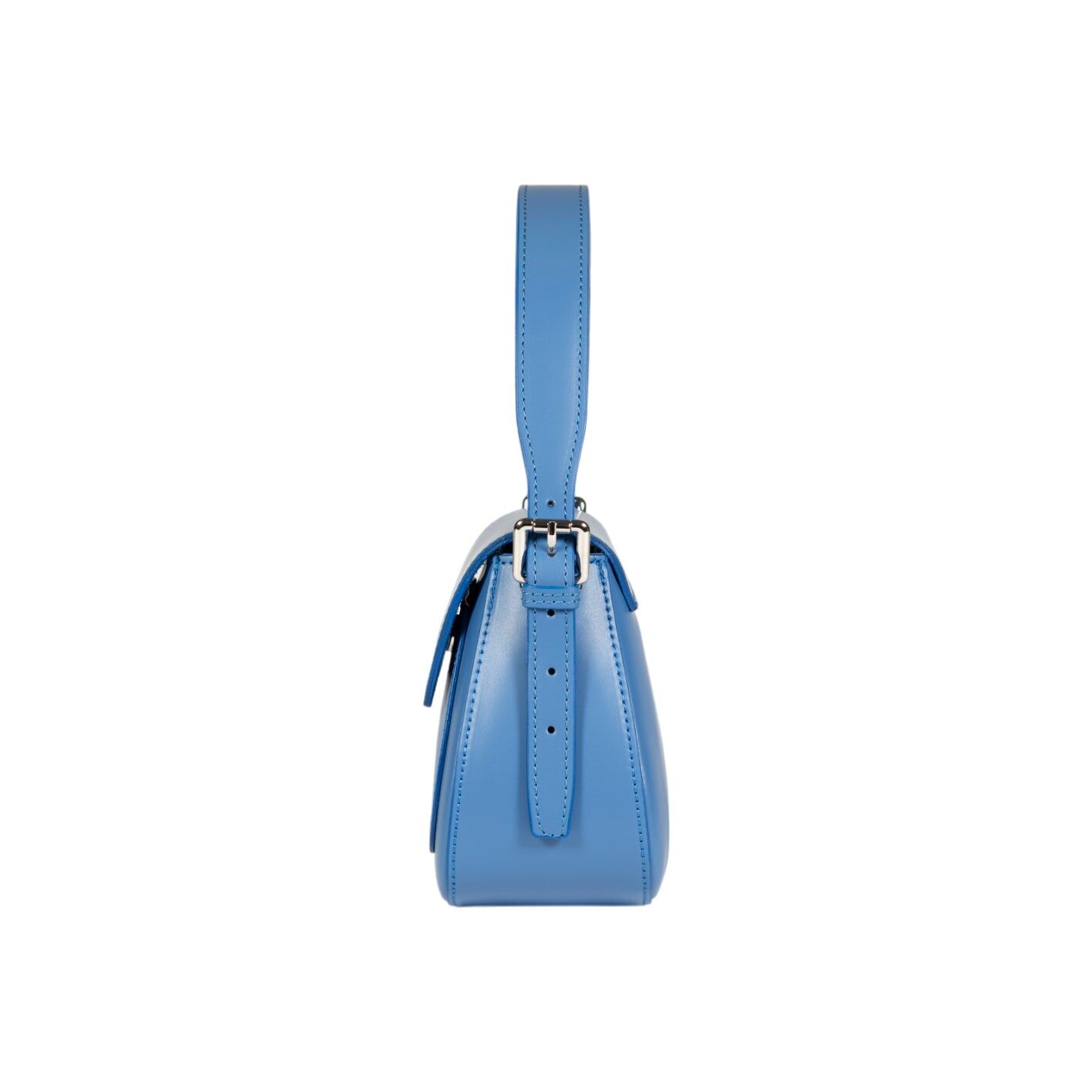 RB1030CP_3.Jpg "EMMA" Shoulder Bag with Flap | Sky Blue - Image 4